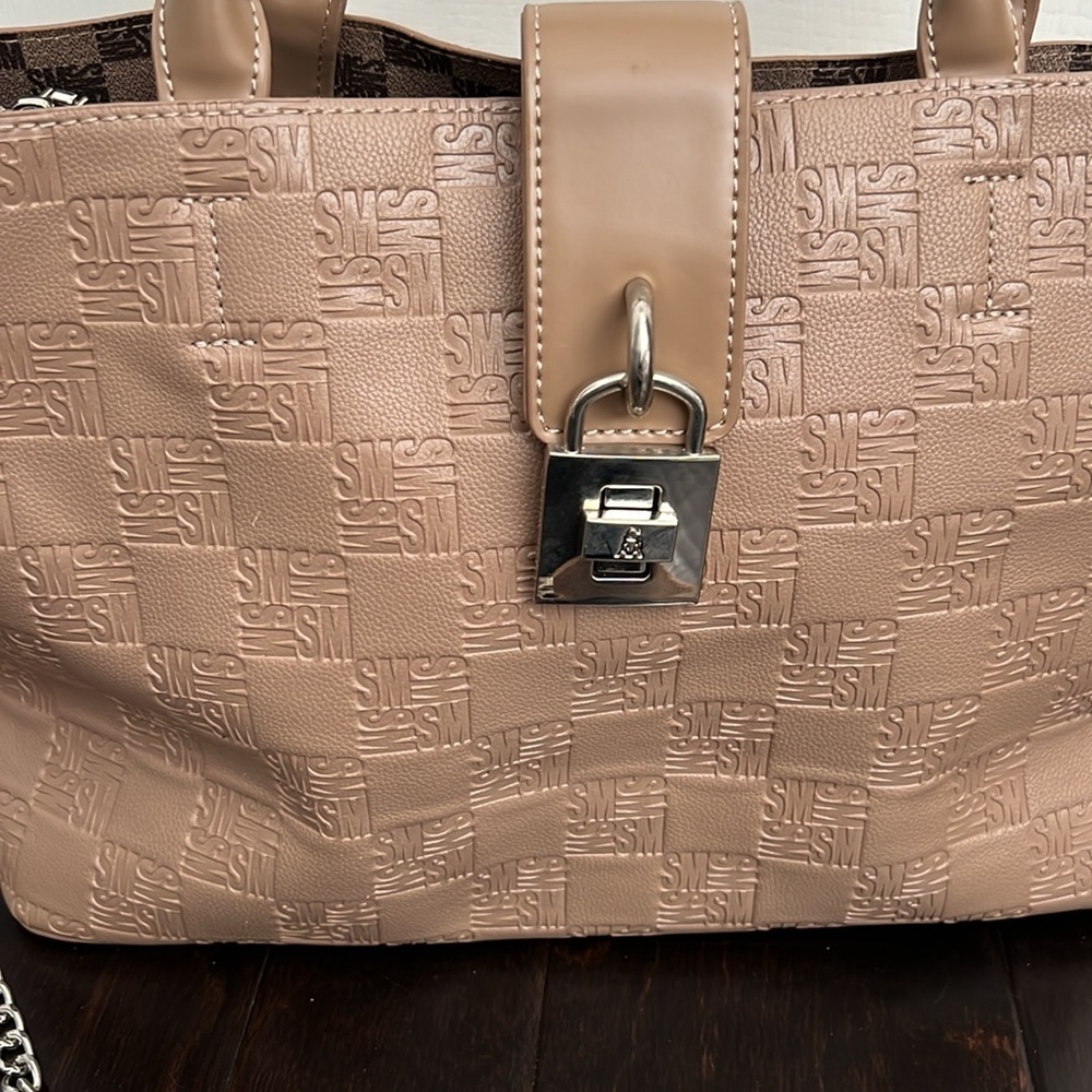 Steve Madden tan neutral women’s tote bag - Picture 2 of 16